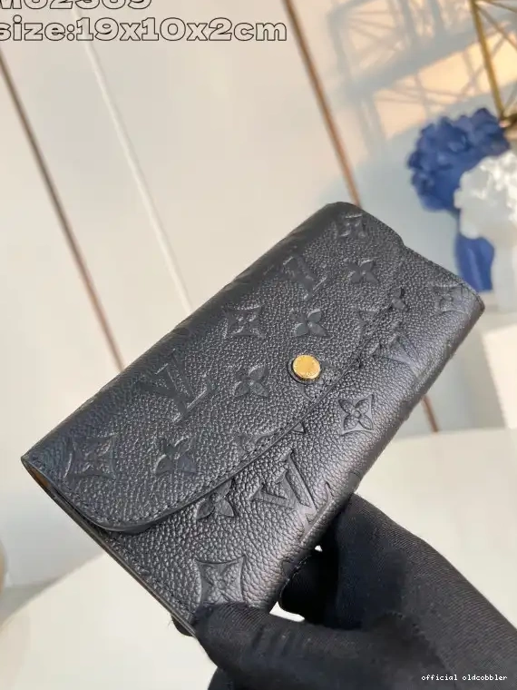 Official oldcobbler VUITTON LOUIS EMILIE WALLET 0707